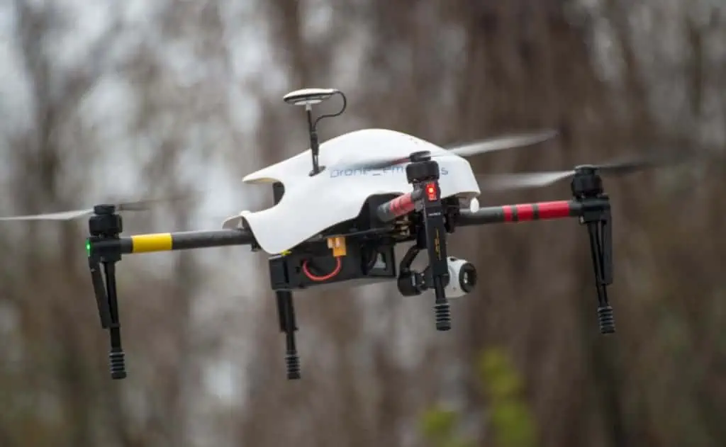 Il drone scova amianto in coperture sospette
