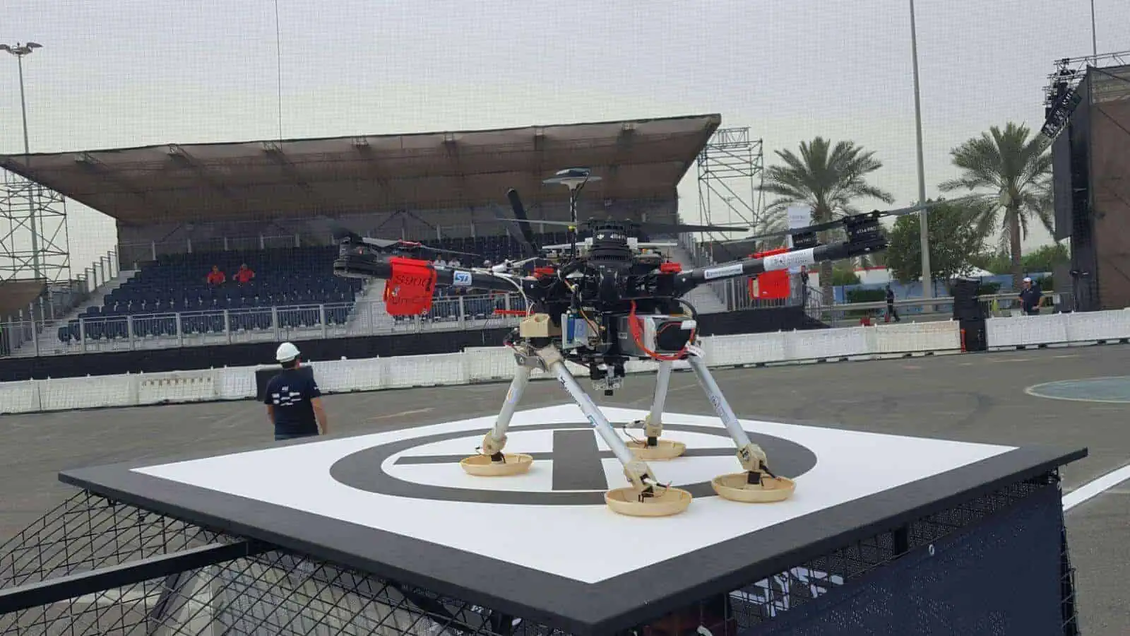 Il drone dell’università di Catania ad Abu Dhabi