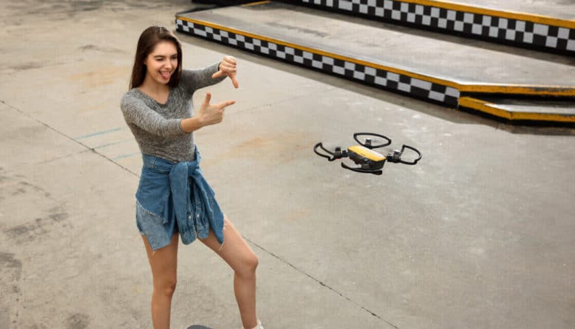 DJI Spark, il minidrone con videocamera per tutti DJI Spark, il minidrone con videocamera per tutti