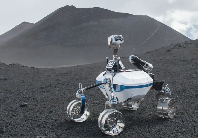 droni rover, droni rover in sperimentazione sul vulcano etna,