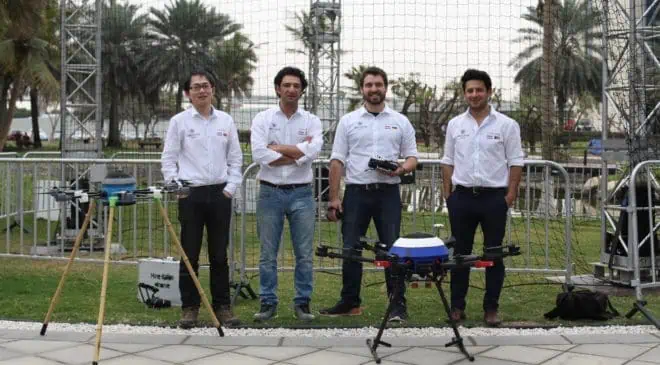 Il drone che disattiva mine antiuomo,