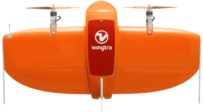 Drone per mappature territoriali WingtraOne,