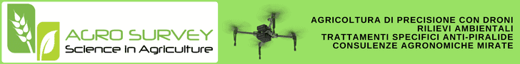 Rilievi con droni agricoli