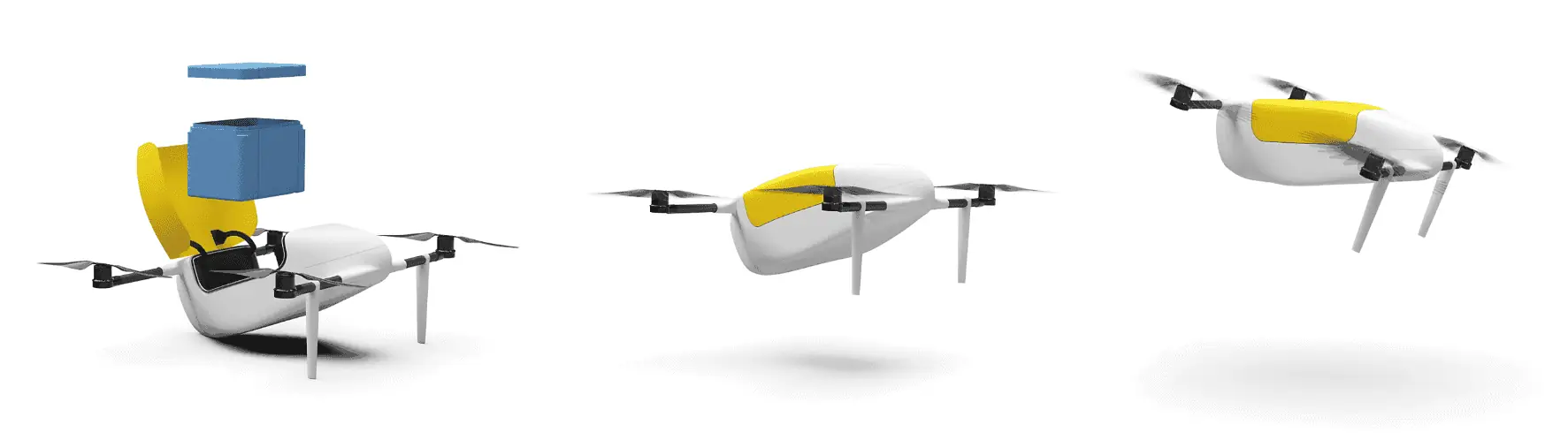 Deldro il drone svizzero per trasporto merci, drone svizzero per trasporto merci