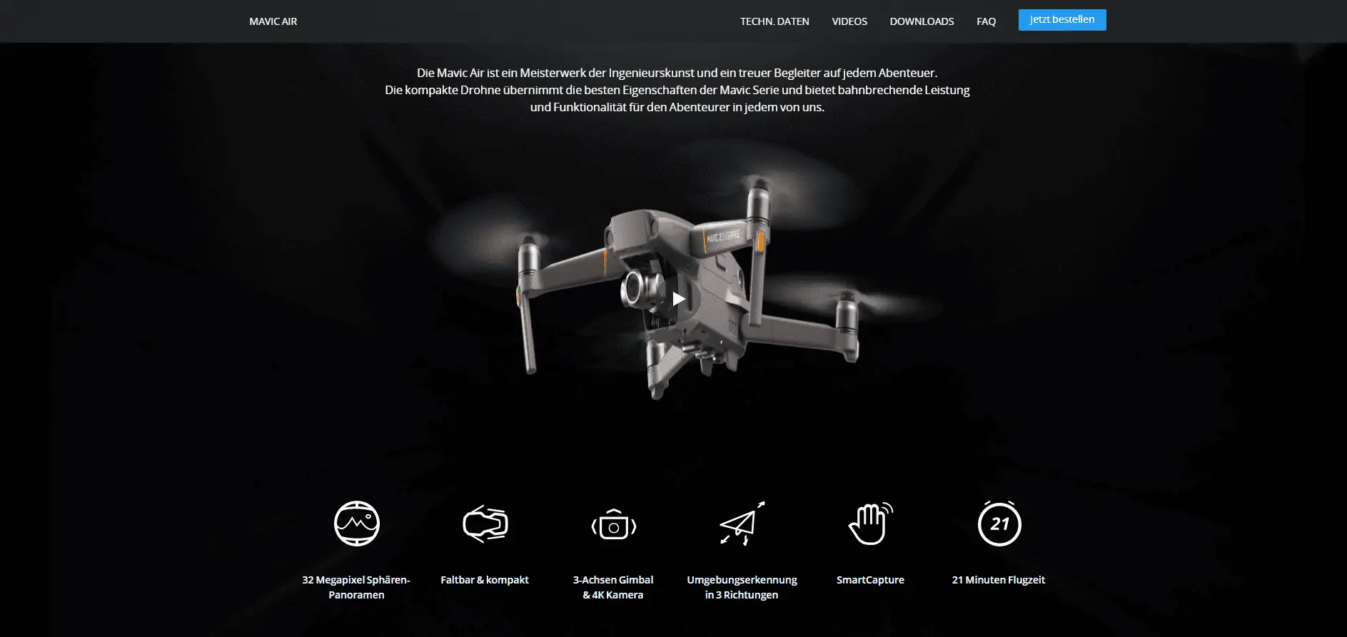 Nuova fotografia del drone Dji Mavic 2 Enterprise