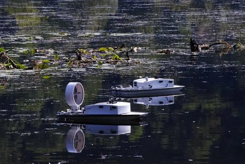 Droni subacquei per il monitoraggio del lago di Fimon