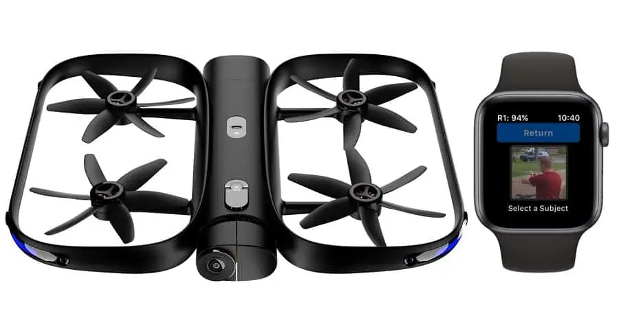 Drone Skydio che si pilota con Apple Watch