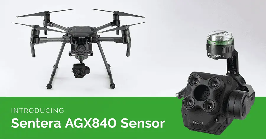 Camera Multispettrale Sentera AGX840 per droni