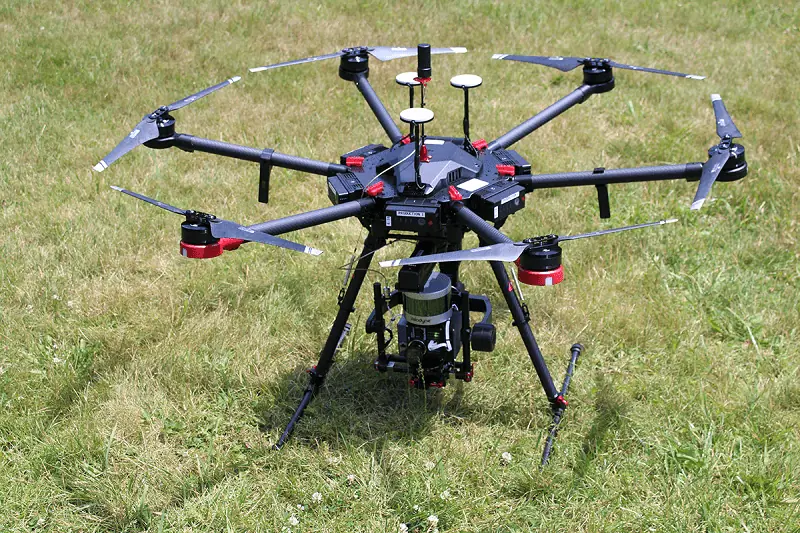 Monitoraggi ambientali con droni