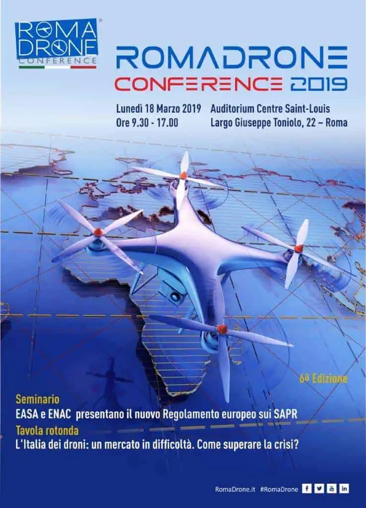 Roma Drone Conference 2019, Regolamento Droni Easa,