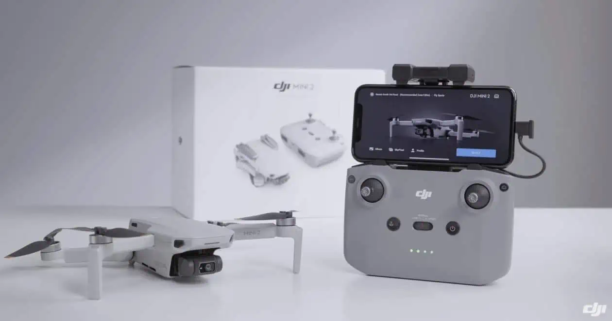 Collegare il drone Dji Mini 2 al radiocomando