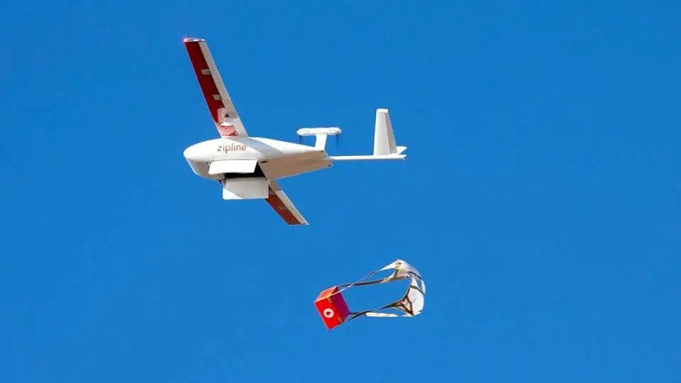 Vaccini Covid19 trasportati con droni
