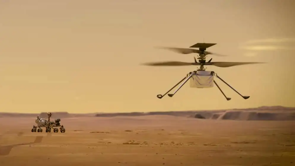 Drone elicottero della Nasa