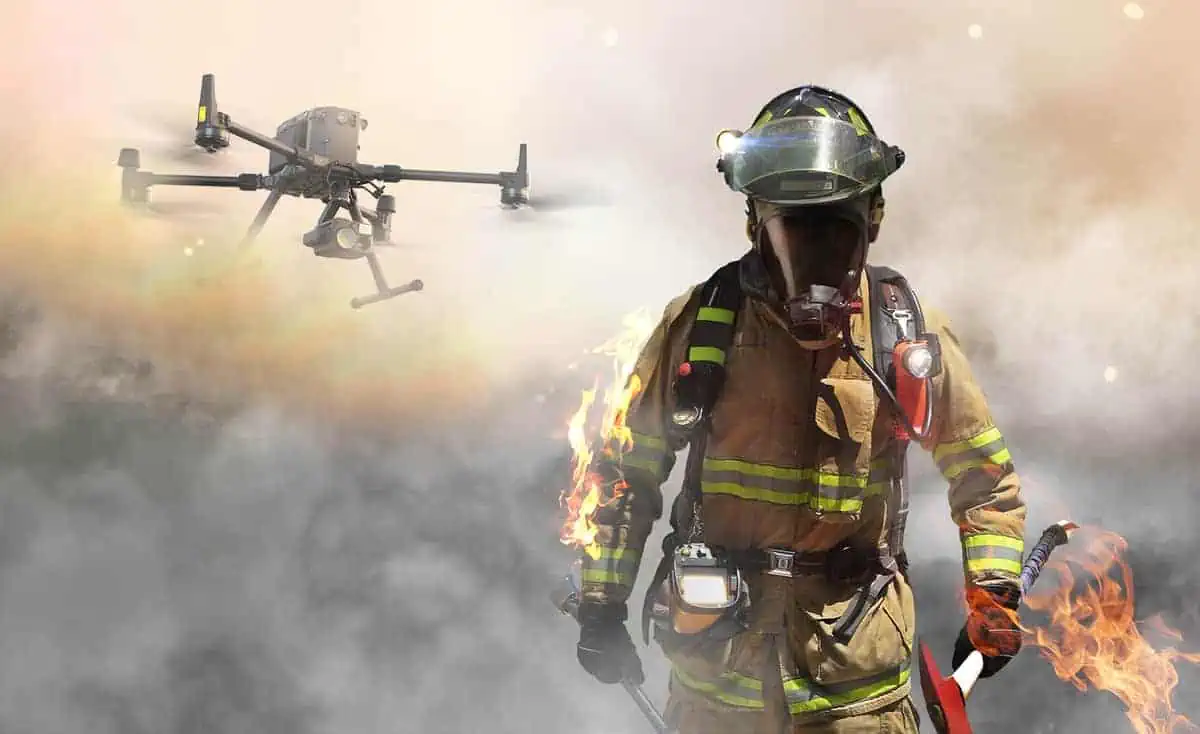Prevenzione degli incendi con droni