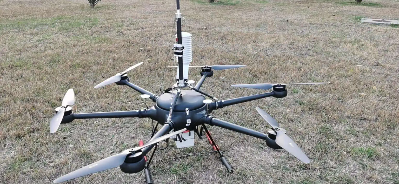 Drone monitoraggio aria