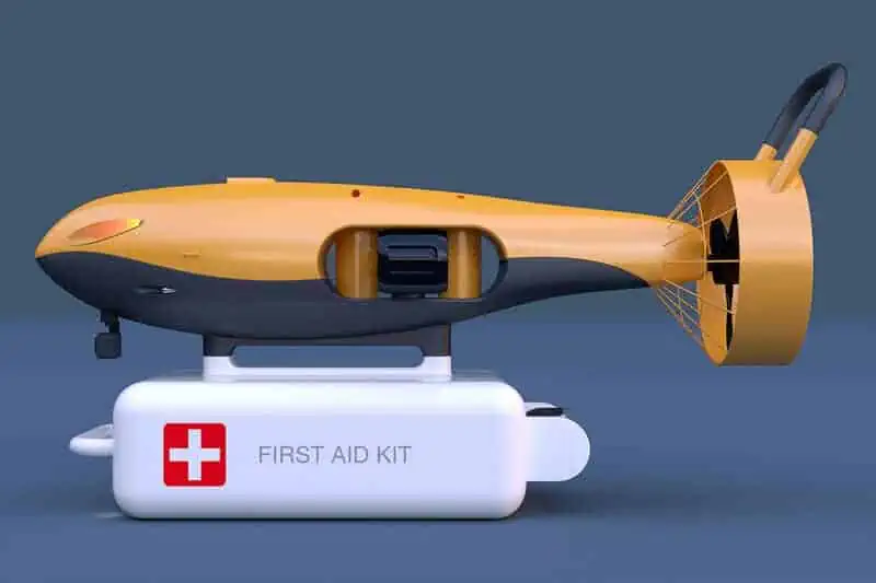 Drone per soccorso