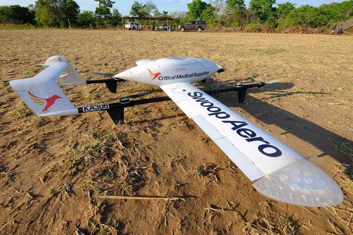 Droni per assistenza sanitaria