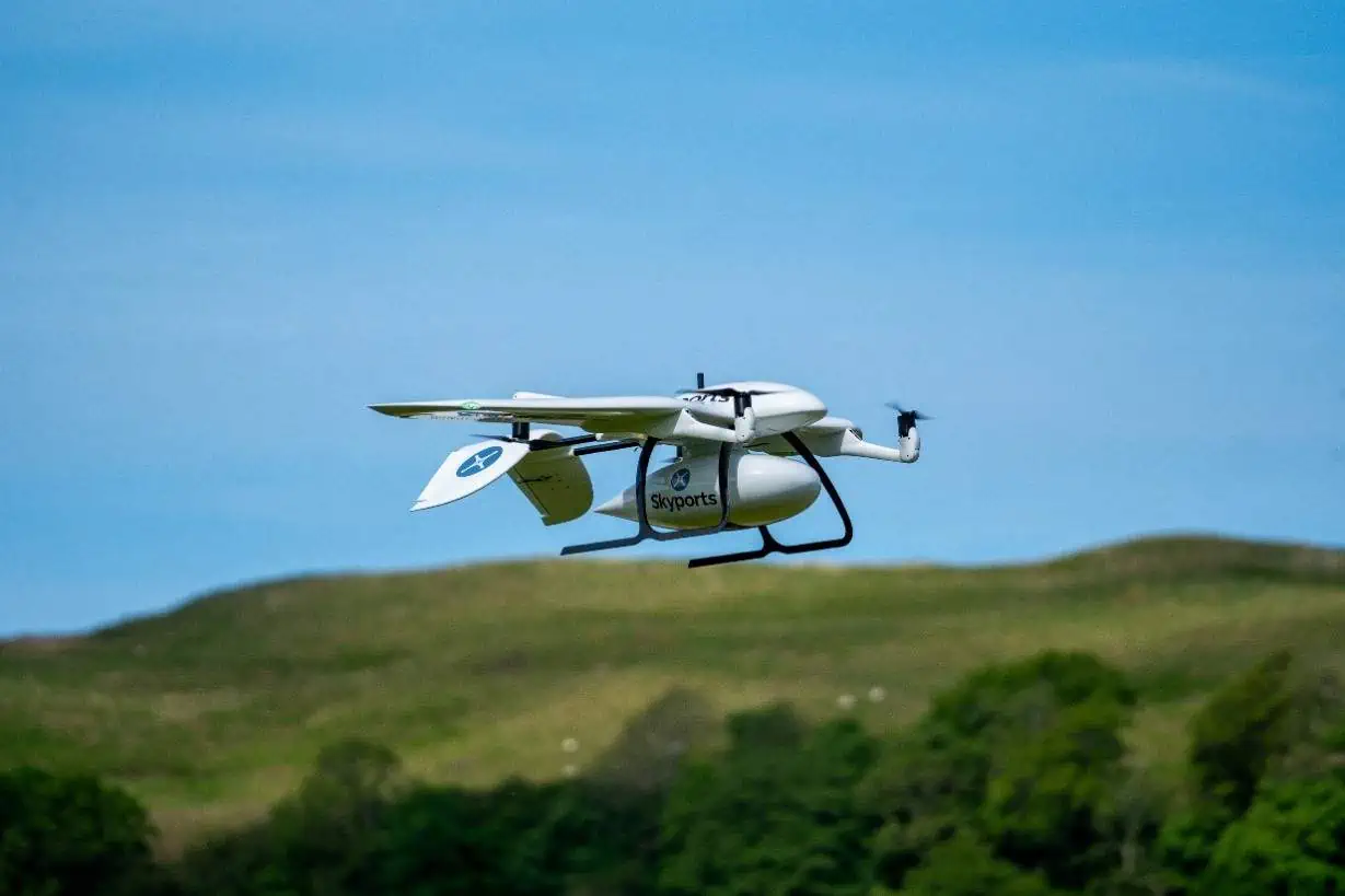 Droni per trasporto in Kenya