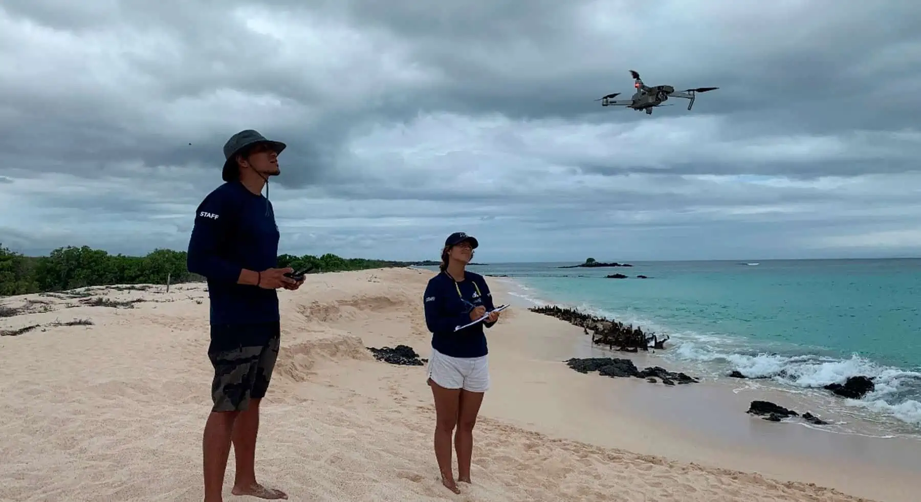 Droni per aiutare, Isole Galapagos