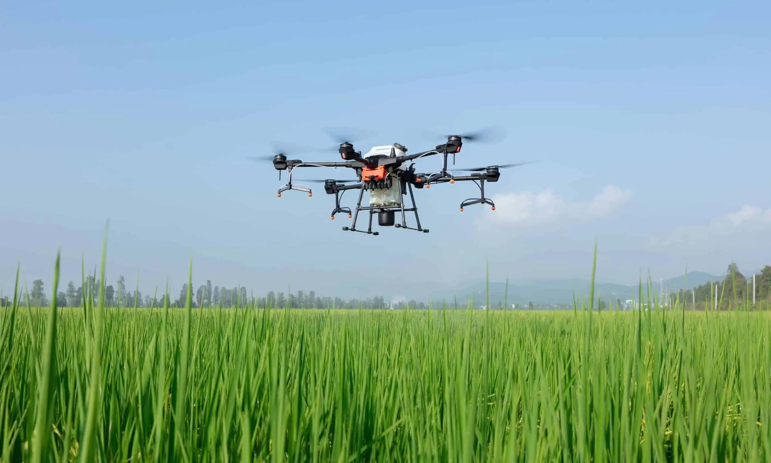 Agrofarmaci, dispensazione con droni