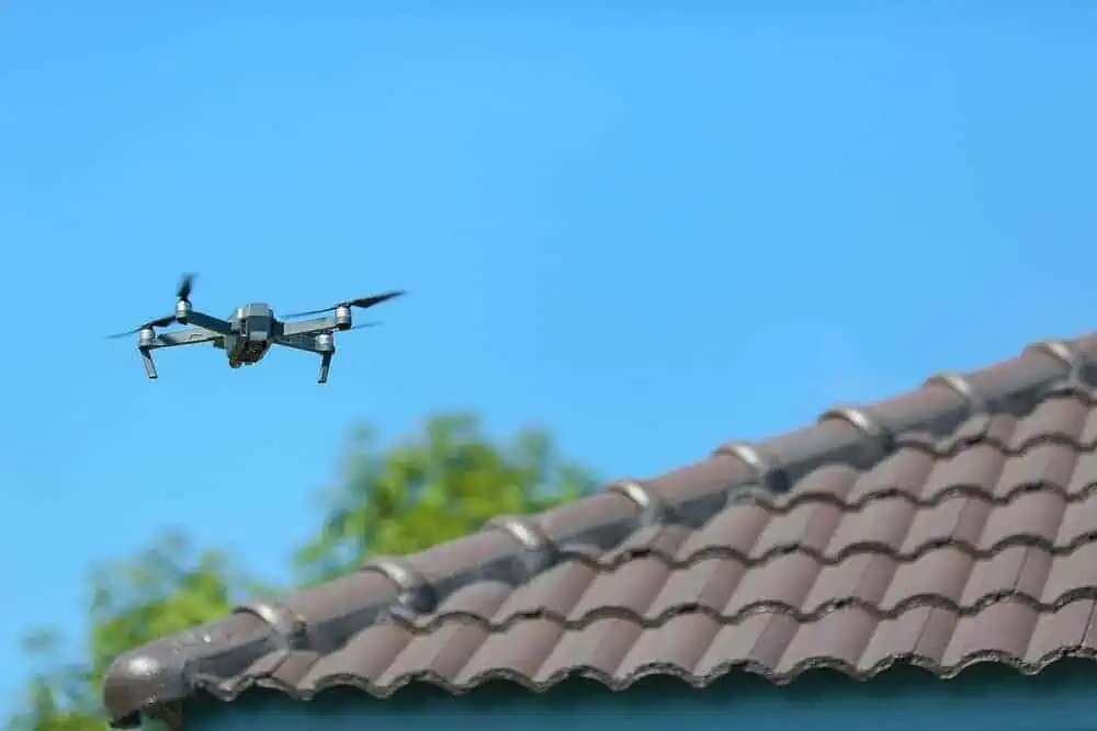 Ispezione tetti con drone