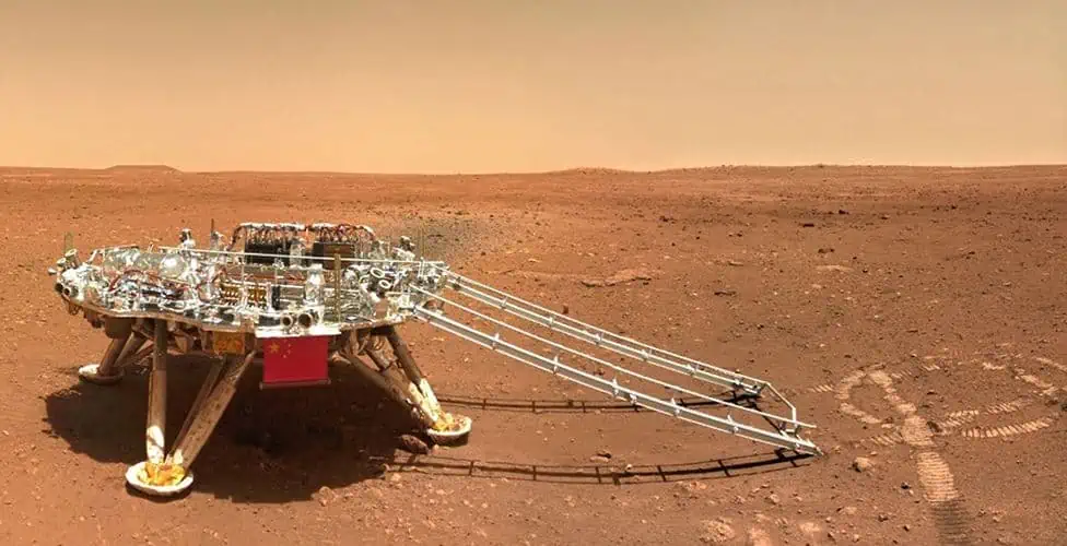 Drone cinese su Marte
