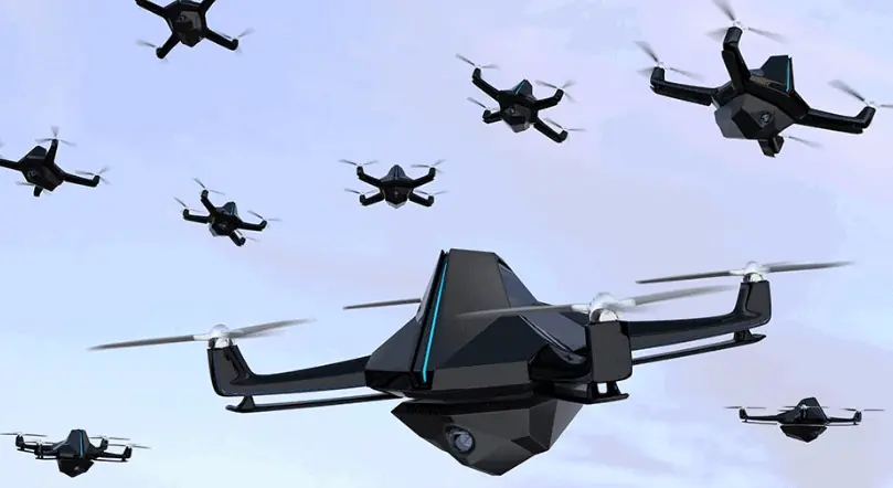 Sciami di droni militari: nuovo progetto cinese