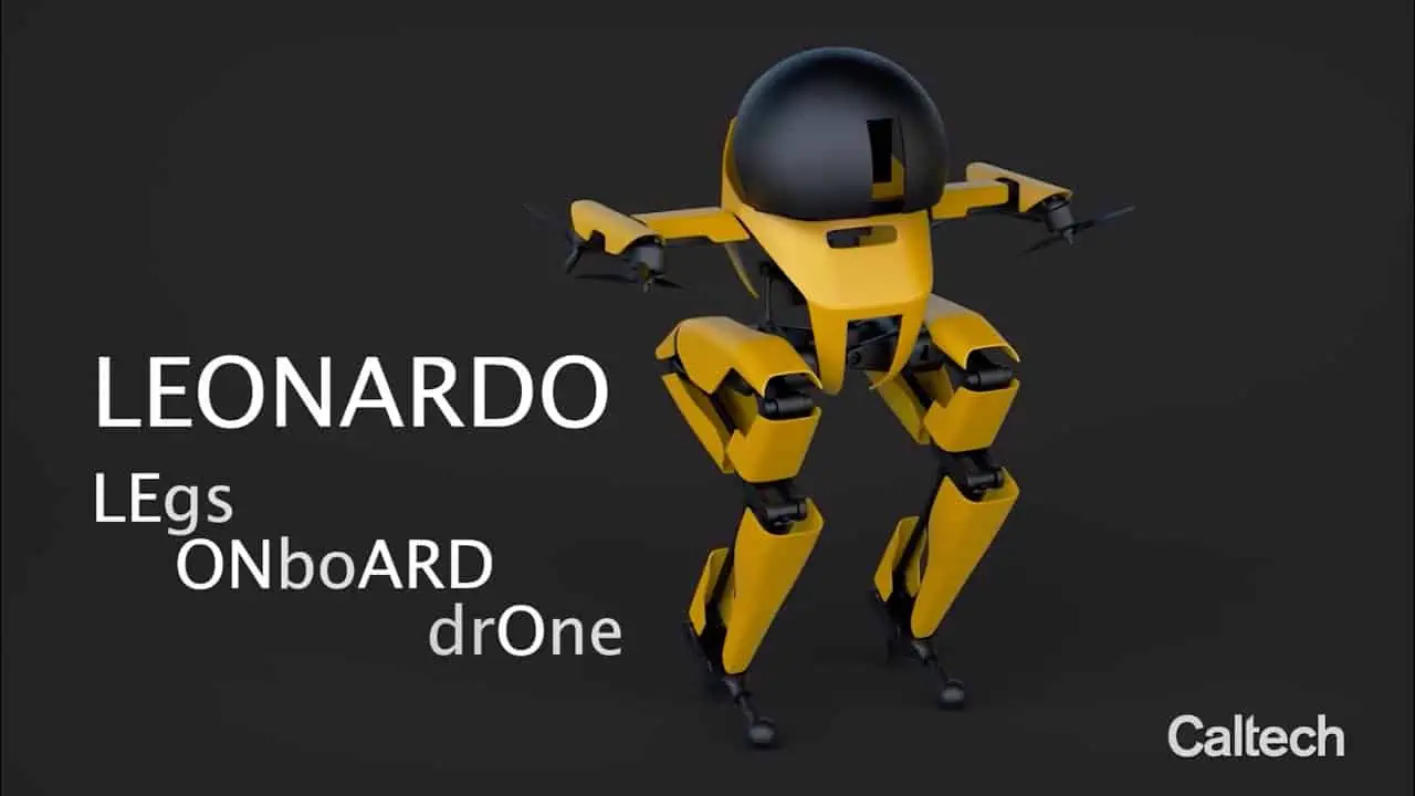 Drone robot che fa skate