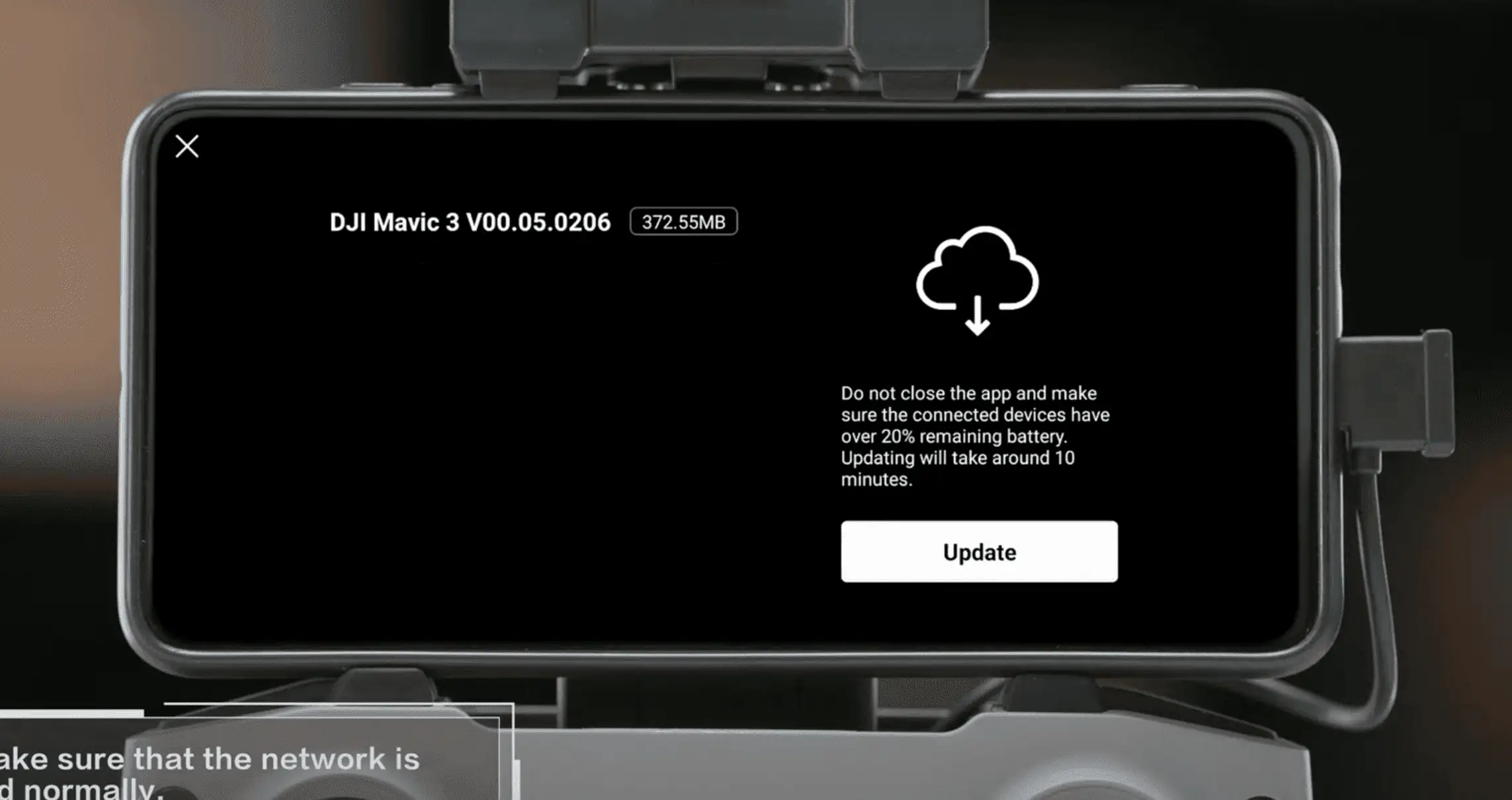 Aggiornamento Dji Mavic 3