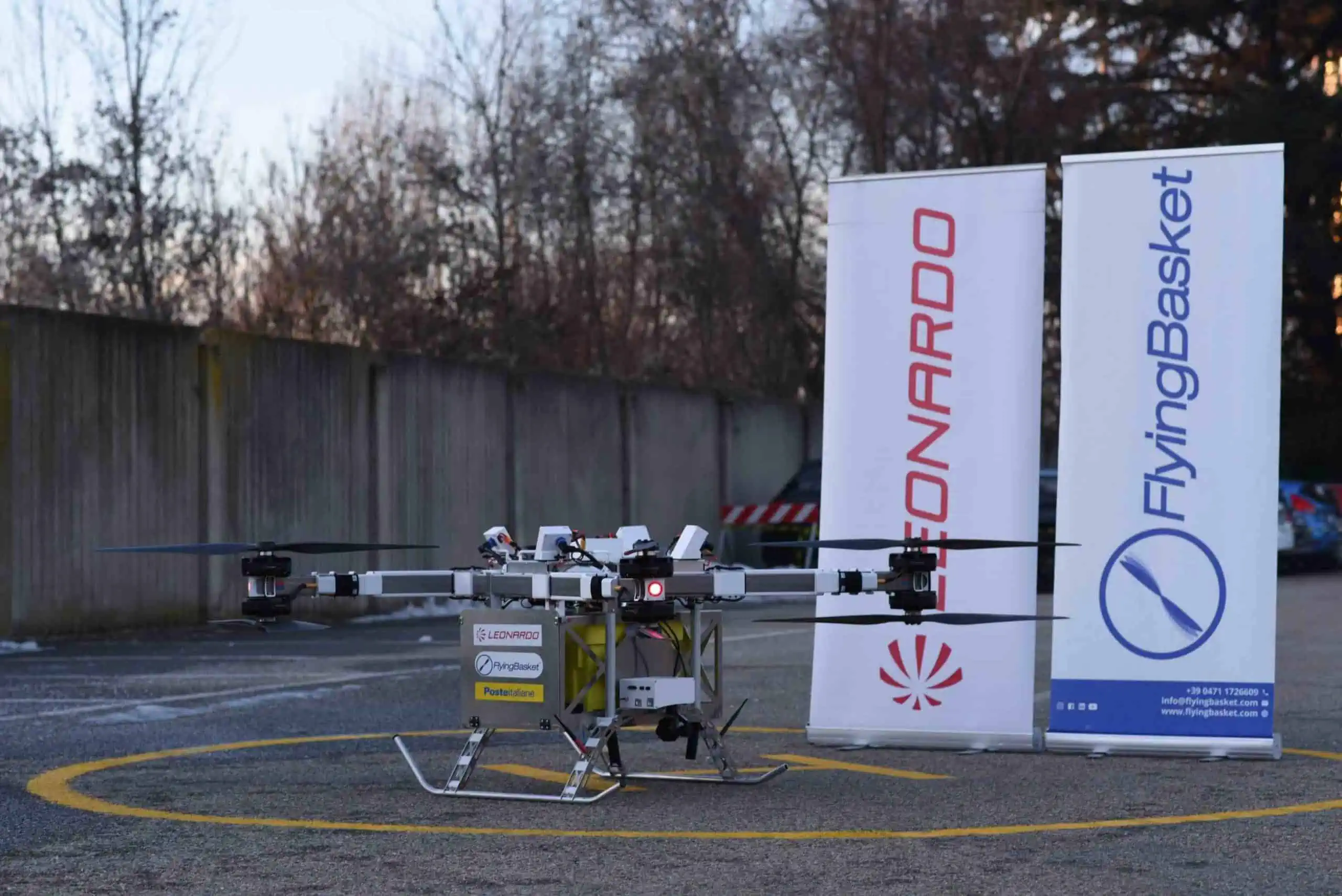 Drone Cargo FlyingBasket FB3: primo volo in Europa