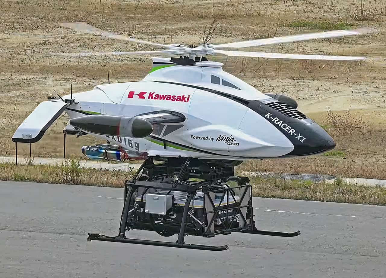 Kawasaki K Racer, il nuovo drone da trasporto
