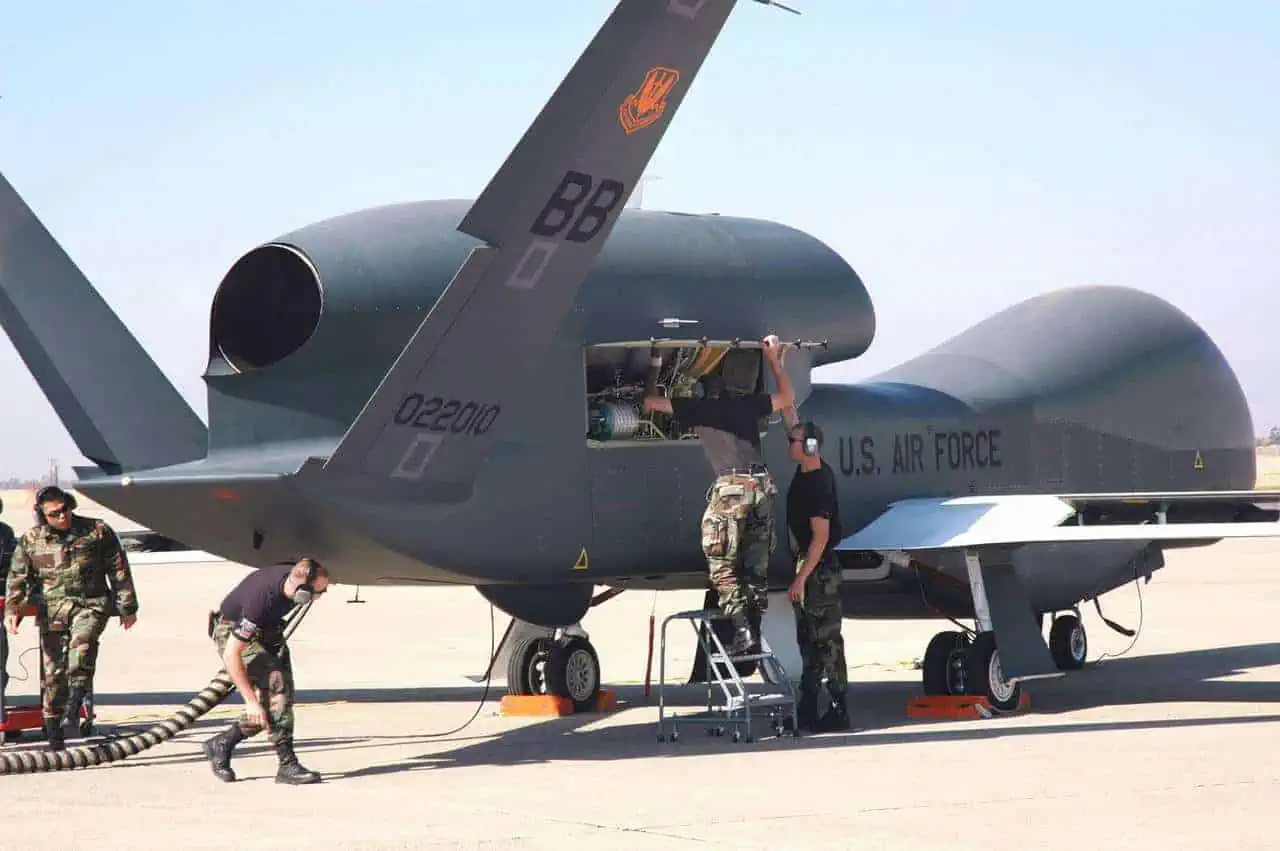 Droni militari RQ4 Global Hawk