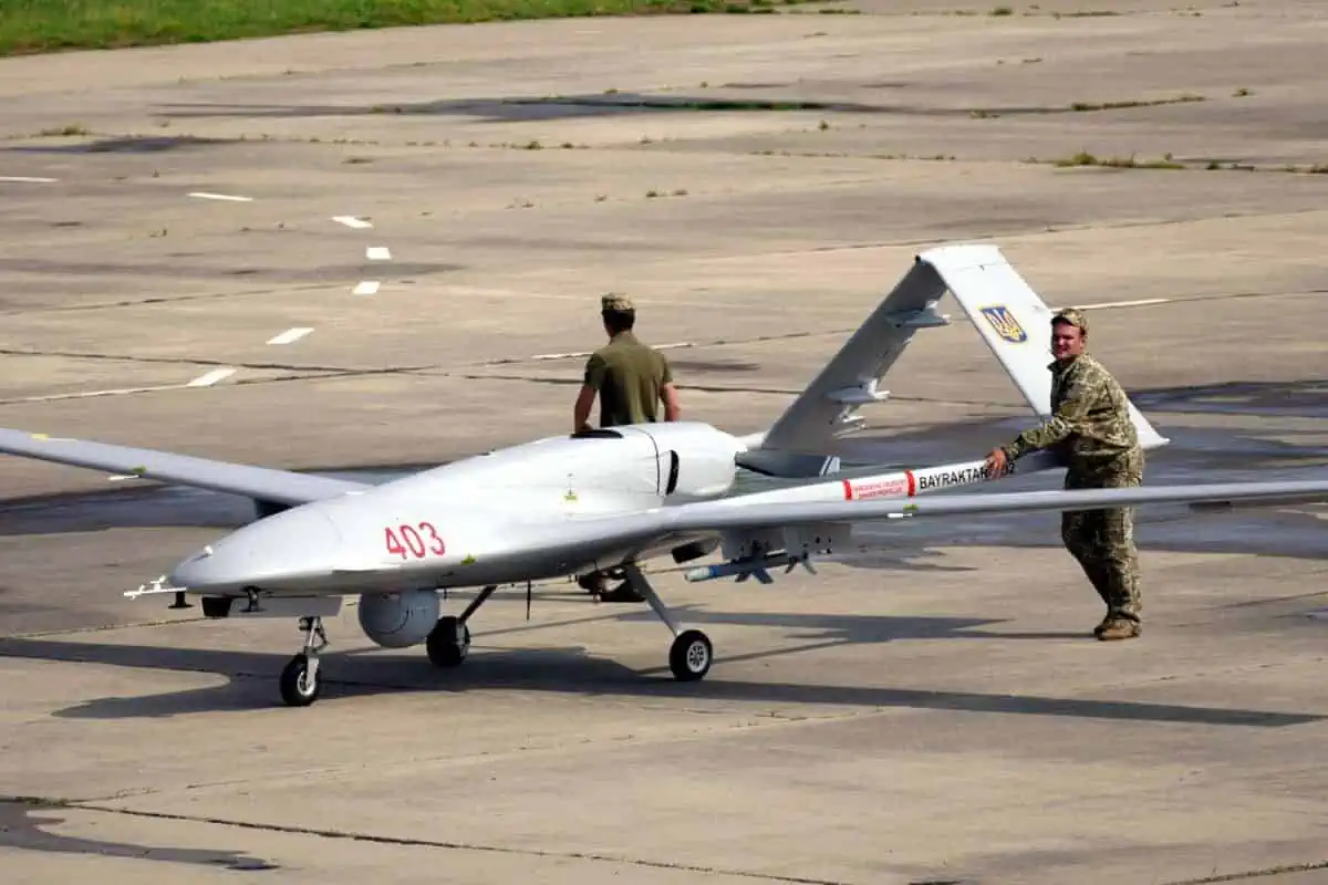 Droni Bayraktar TB2 utilizzati dall’esercito ucraino