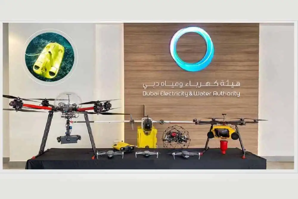 Acqua potabile a Dubai anche grazie ai droni