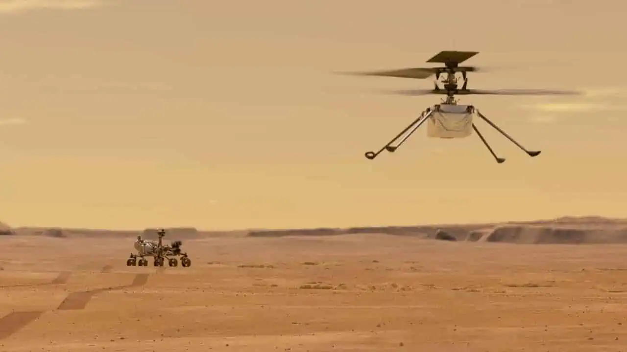 Ingenuity: nuovo video del drone da Marte