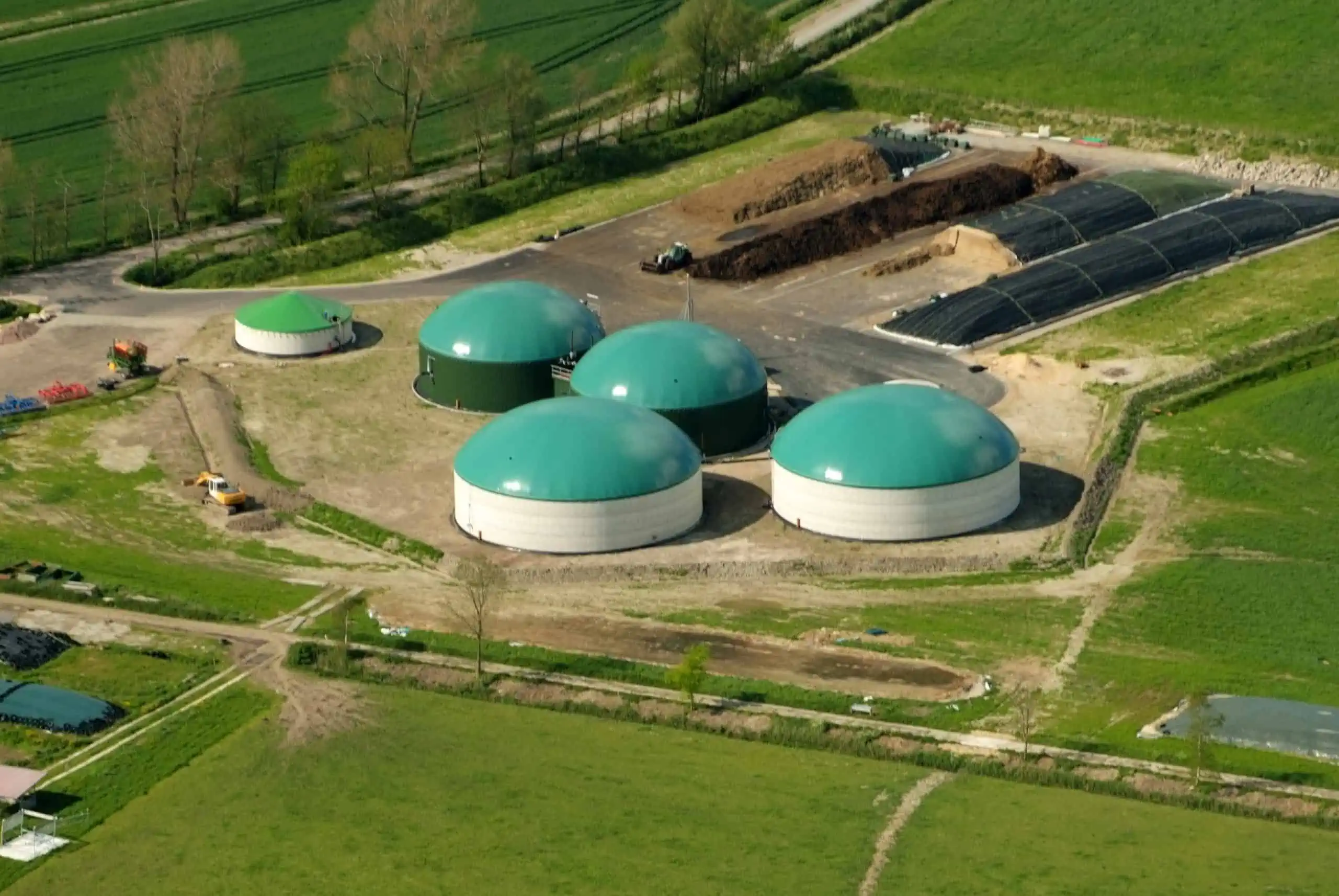 Emissioni di biogas monitorate con droni