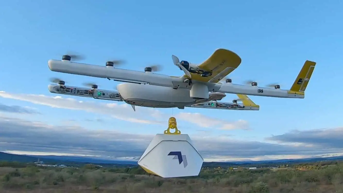 Droni Wing: nuovi velivoli da trasporto merci