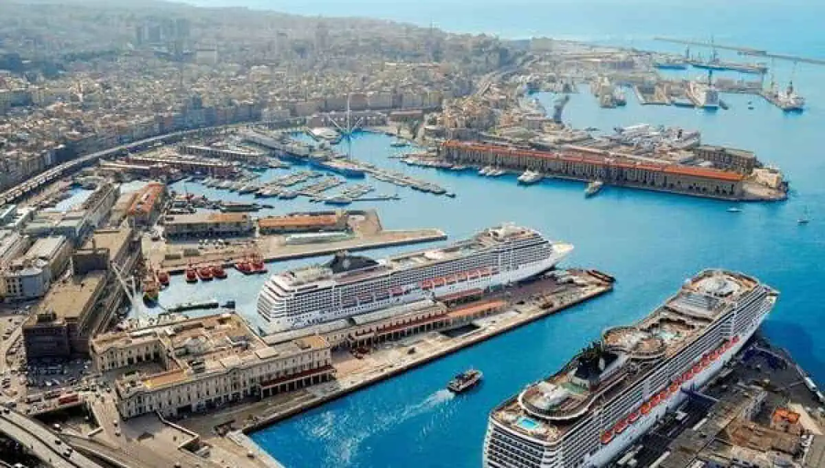 Traffico navale controllato da droni a Genova