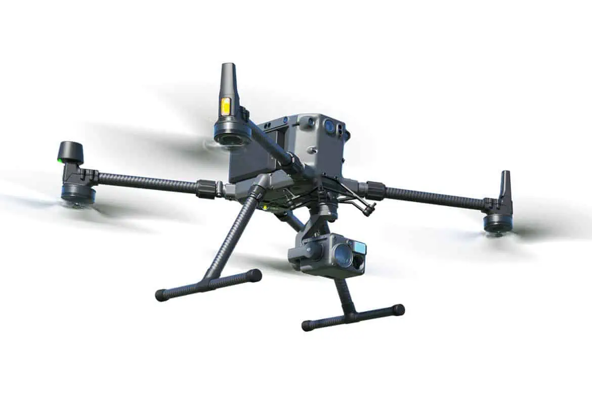 Drone in avaria causa un incendio