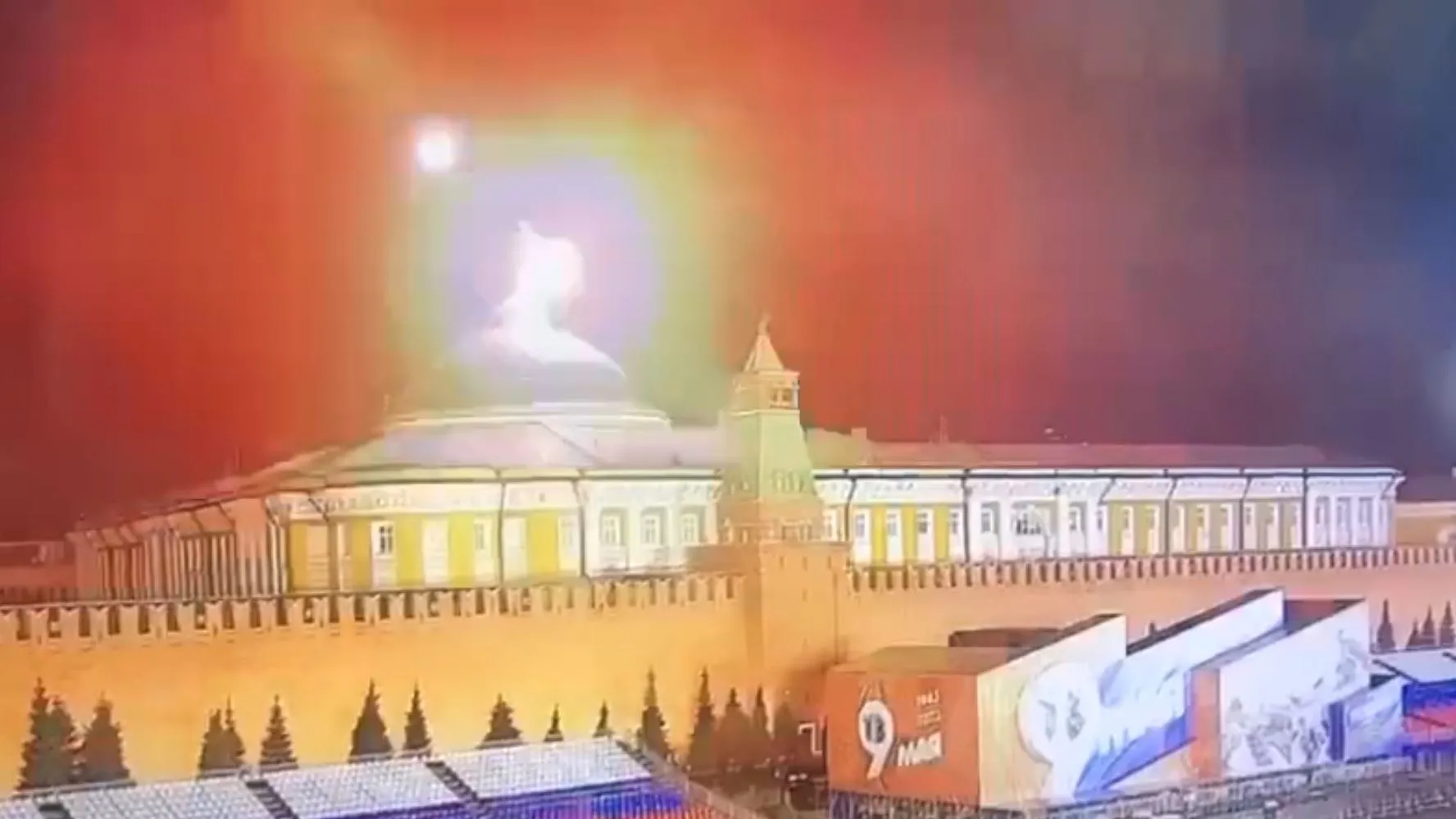 Cremlino sotto attacco di droni ucraini
