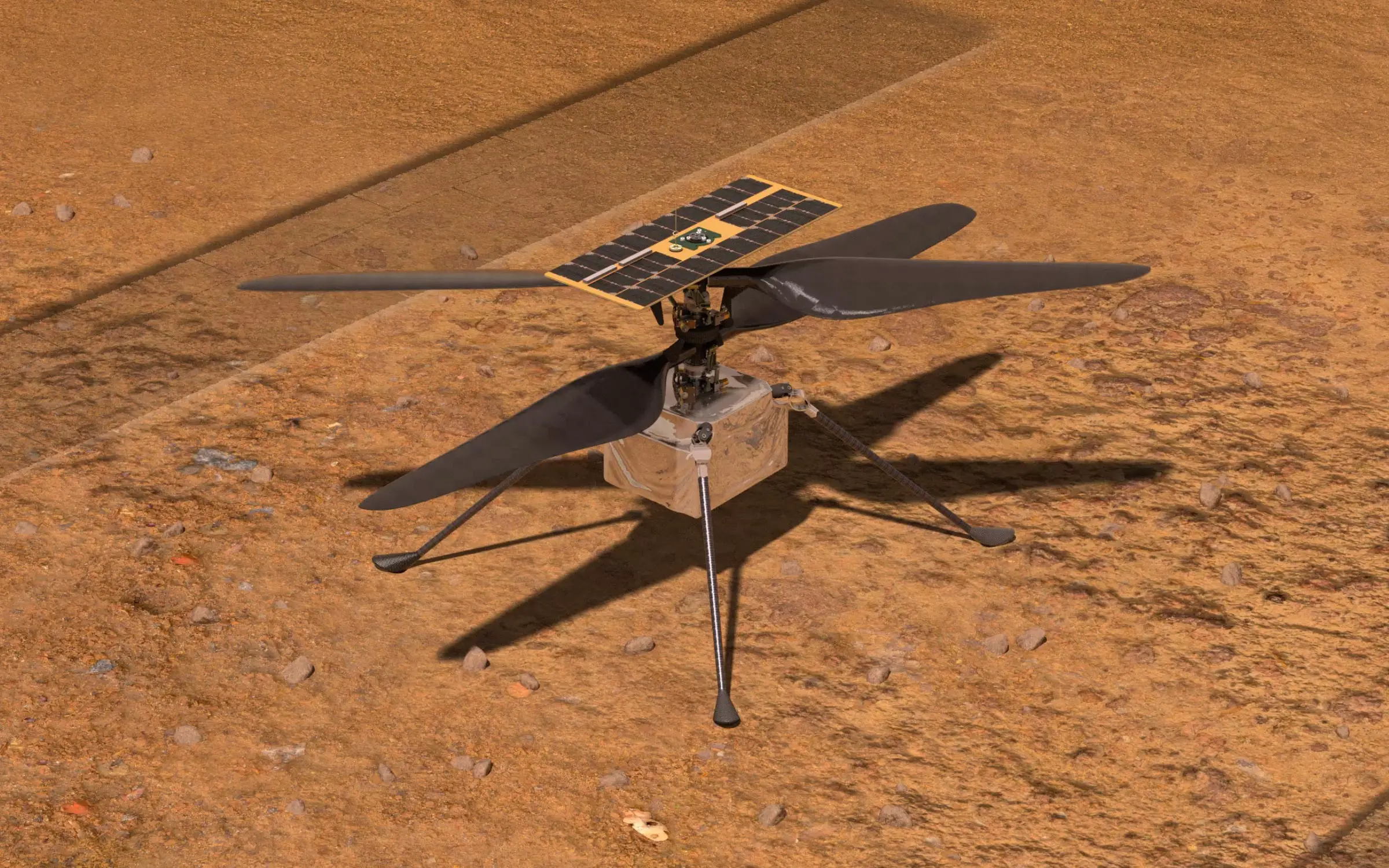 Drone Nasa Ingenuity riprende le comunicazioni