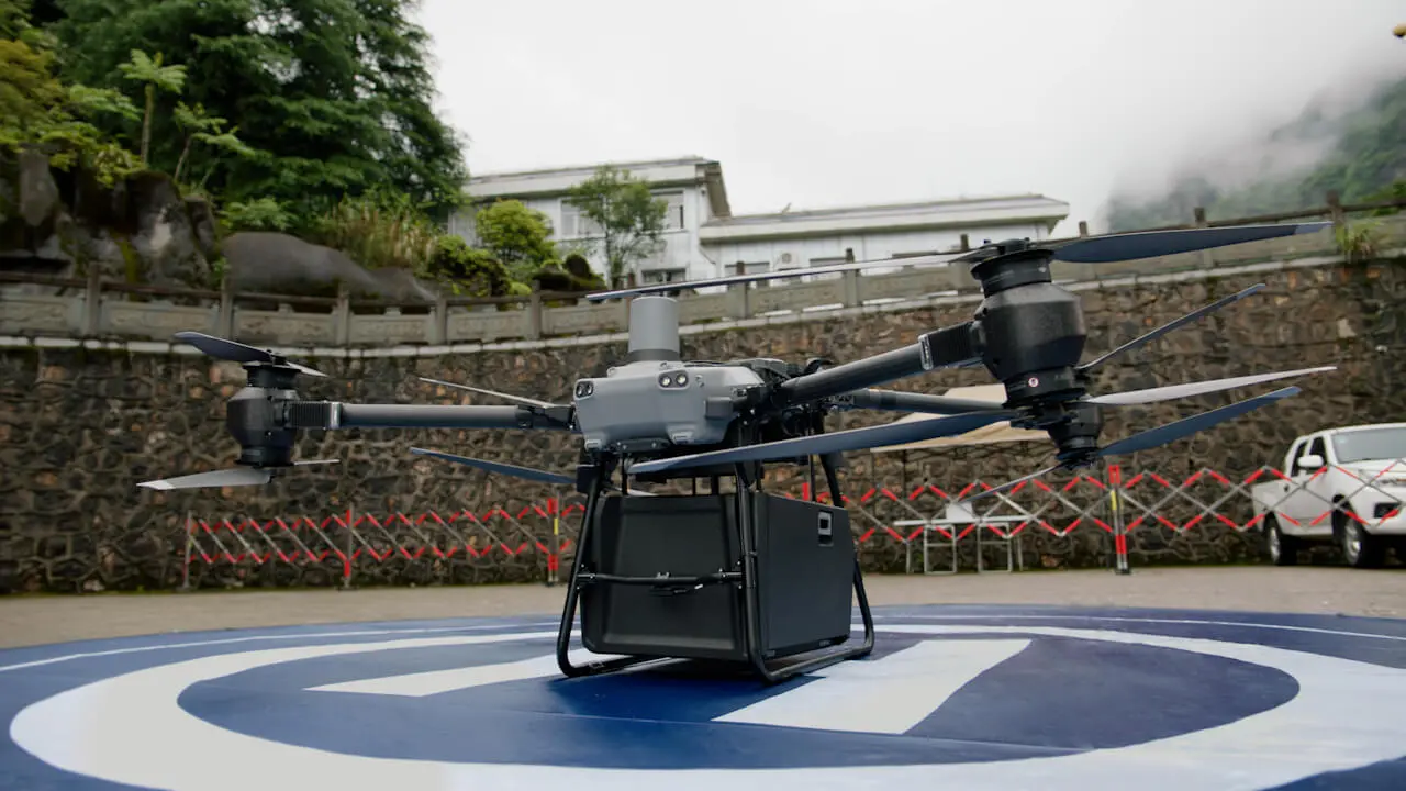 DJI Flycart 30, il nuovo drone da trasporto