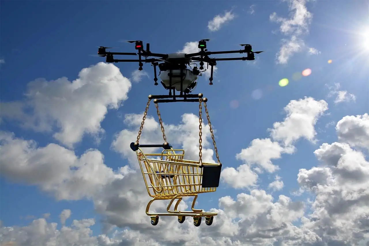 Consegna merci con droni nel futuro di Cesena