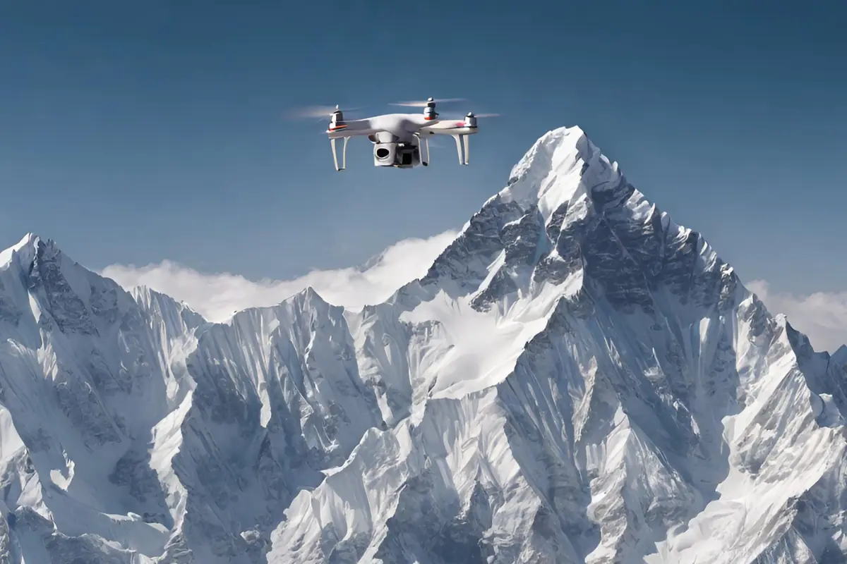 Himalaya: droni trasportano materiale sanitario