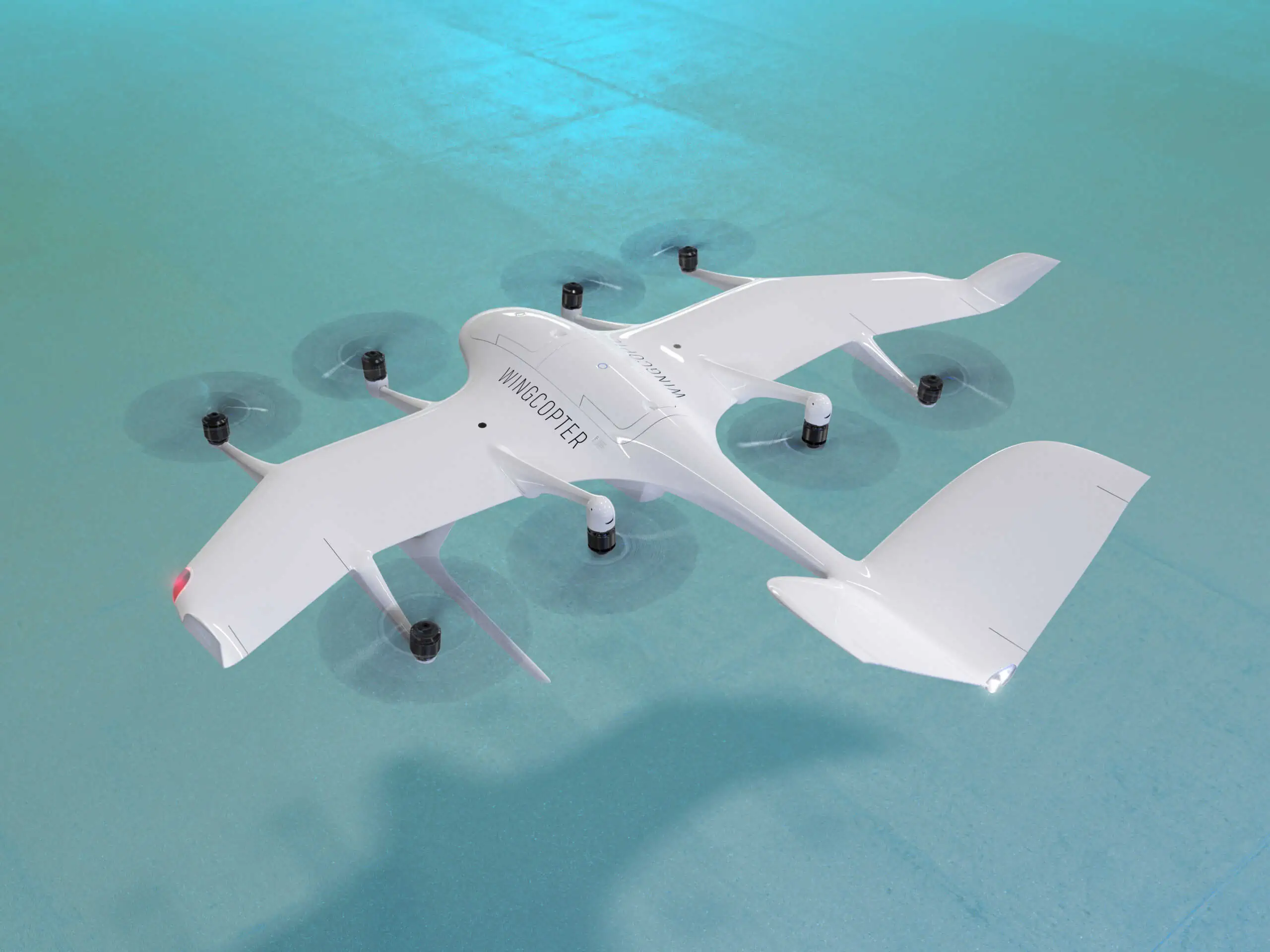 Società di trasporti Wingcopter e droni in Germania