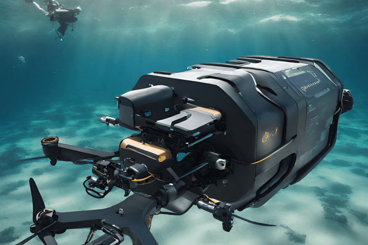 Marina francese utilizza droni subacquei per cercare mine