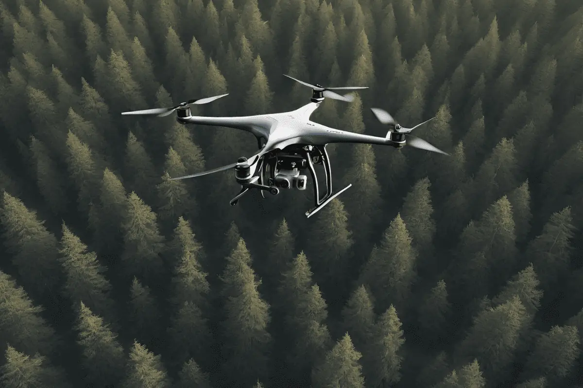 Semi di alberi distribuiti dai droni in Austria
