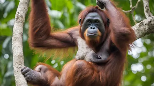 Orango del Borneo: censimento tramite droni