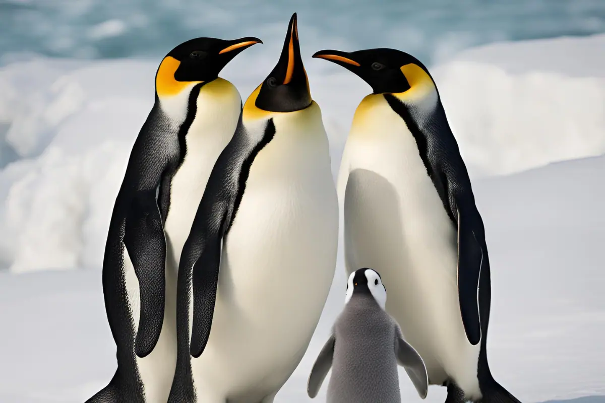Cuccioli di pinguino avventurosi immortalati dal drone