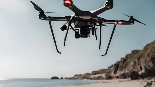 Erosione spiagge: un supporto dai droni in Toscana